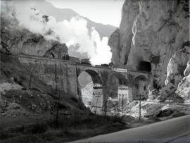 Viaducto de las termópilas (Pancorbo - Burgos), de la línea Madrid a Irún