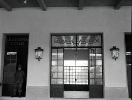 Estación de Pamplona de la línea de Alsasua a Zaragoza