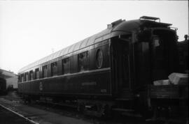 Coche restaurante WR 4078 de la Compañía Wagons Lits en la estación de Madrid - Atocha, construid...