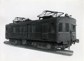 Furgón eléctrico 13, correspondiente a la serie de nº 11 / 13 de RENFE, y procedente de la Compañ...