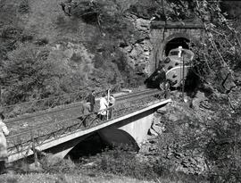 Puente del Campanal, en el km 95,375 de la línea de León a Gijón