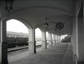 Estación de Valencia de Alcántara de la línea de Cáceres a la Frontera Portuguesa