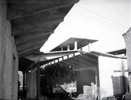 Depósito de Material y Tracción de la estación de Valladolid - Campo Grande de la línea de Madrid...