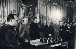 Imposiciones de condecoraciones de medallas al Trabajo a ferroviarios