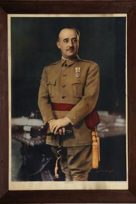 Retrato oficial Francisco Franco