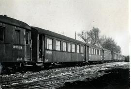 Coches de viajeros de clase económica y preferente de los Ferrocarriles Económicos de Asturias