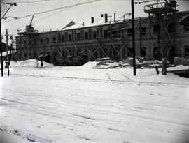 Estación de Pamplona. Obras de remodelación.