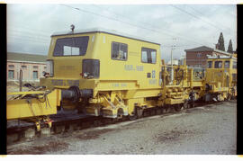 Maquinaria de vía para RENFE de la empresa Plasser & Theurer, serie 007
