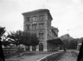 Estación de Estella del Ferrocarril Vasco-Navarro
