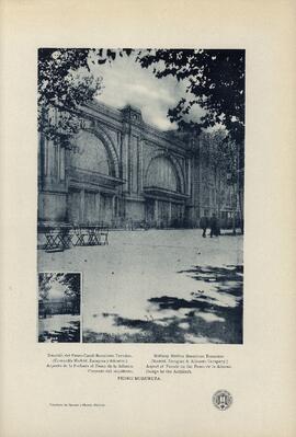 Edificio de viajeros de la estación de Barcelona-Término