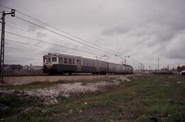 Unidad de tren eléctrica o automotor eléctrico de la serie 436 - 001 a 062 de RENFE, serie anteri...