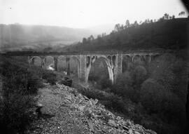 Viaducto del Recanco de la línea de Zamora a La Coruña