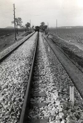 Renovación de vía de la línea de Bobadilla a Granada, km 12