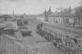 Estación de Tránsito o "de abajo" de Medina de Rioseco de los Ferrocarriles Secundarios...