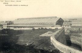 Estación de Cádiz de la línea de Sevilla a Jerez y Cádiz