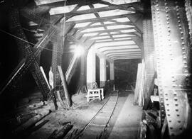 Obras en la estación de Plaza de Cataluña, Barcelona