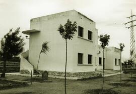 Viviendas de ferroviarios en Reus, perteneciente al proyecto de electrificación del "Ocho Ca...