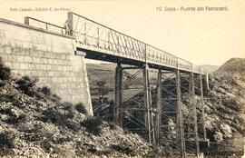 Puente del ferrocarril en Soria