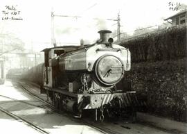 Locomotora de vapor 030ST, “Maite” fabricada por la empresa escocesa Andrew Barclay Sons & Co...