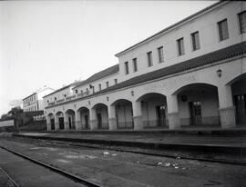 Estación de Valencia de Alcántara de la línea de Cáceres a la Frontera Portuguesa