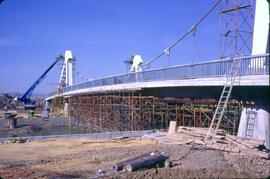 Obras de construcción de la Expo 92 de Sevilla