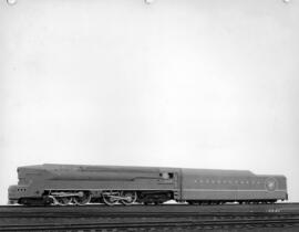Locomotora 6110 de Pensylvania construida por Baldwin Locomotive Works
