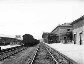 Estación de Ponferrada de la línea de Palencia a La Coruña