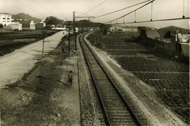 TÍTULO DEL ÁLBUM : Parte semestral de obras / Red Nacional de los Ferrocarriles Españoles. Vía y ...