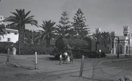 Estación de Tetuán de la línea de Ceuta a Tetuán de los Ferrocarriles de Marruecos