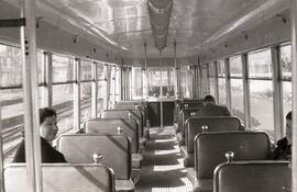 Composición del Ferrocarril de Carreño remolcada por automotor eléctrico de la serie MB fah 10 a ...