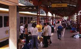 Estación de El Ferrol de la línea de Ferrol a Oviedo