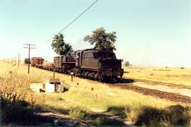 Locomotora de vapor 141F - 2349 de RENFE (serie 141F - 2301 a 2417)