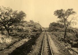 Ferrocarril de Otavi: Trinchera en el kilómetro 235