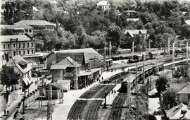 Vista general de la estación de Cercedilla