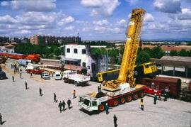 Simulacro de accidente ferroviario