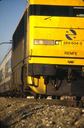 Locomotora eléctrica de la subserie 269.600 de RENFE, concretamente el modelo 269.604 apodado &qu...