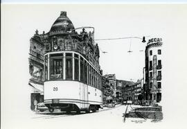Tranvía nº 20 de los Tranvías Eléctricos de Vigo S.A.