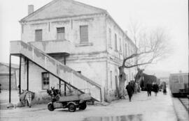 Estación de Almorox de la línea de vía estrecha de Madrid a Almorox