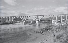 Viaducto del Miño en el km 247,746 de la línea de Zamora a La Coruña, dentro del término de Orense