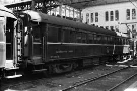 Coche camas 2893 A Compañía Internancional de Wagons-Lits en la estación de Madrid - Príncipe Pío