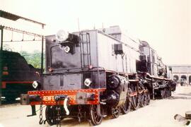 Locomotora de vapor 462F - 0401 de RENFE, ex Central de Aragón nº 101 (serie RENFE 462-0401 a 040...