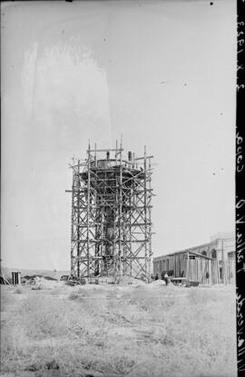 Construcción del Taller Central de Vía y Obras de Villaverde Bajo