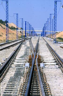 Desvío en el tramo Lérida-Tarrés de la línea Madrid-Barcelona-Frontera Francesa