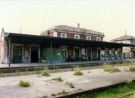 Estación de Torrelavega de la línea de Alar a Santander