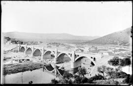 Sustitución de puentes metálicos. Línea  Madrid-Badajoz. Km. 289,182. Puente sobre el río Guadalmez.