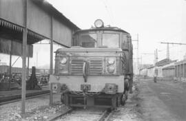 Locomotora eléctrica 7301 de Norte, posterior serie 7300 de RENFE, y renumerada como 273-001-8 de...