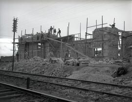 Subestación de Veriña (Gijón , Asturias), en la línea de León a Gijón