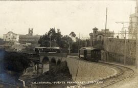 Puente en las Planas de Vallvidrera