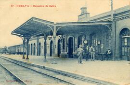 Estación de Huelva - Odiel del Ferrocarril de Zafra a Huelva, también denominada estación de Zafra