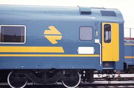 Coche de viajeros de clase preferente de la serie A 12 T 9001 a 9010 de RENFE, ex AA 9001 de la s...